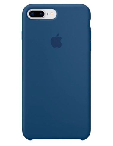 Чехол iPhone 8/7 Plus Silicone Case Blue Cobalt (Оригинал)