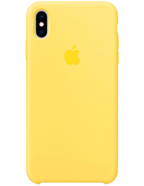 Чехол iPhone XR Silicone Case Canary Yellow (Оригинал)