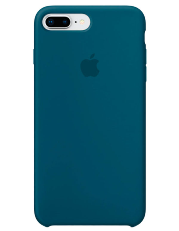 Чехол iPhone 8/7 Plus Silicone Case Cosmos Blue (Оригинал)