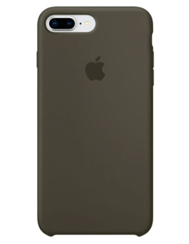 Чехол iPhone 8/7 Plus Silicone Case Dark Olive (Оригинал)