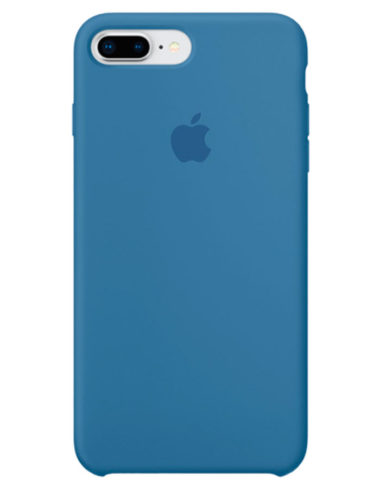 Чехол iPhone 8/7 Plus Silicone Case Denim Blue (Оригинал)