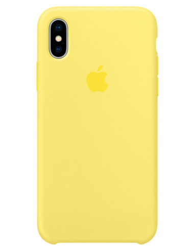 Чехол iPhone X Silicone Case Lemonade (Оригинал)