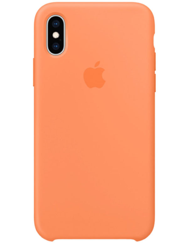 Чехол iPhone XS Silicone Case Papay (Оригинал)