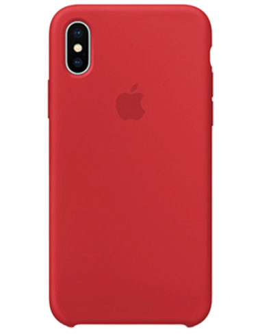 Чехол iPhone X Silicone Case Red Product (Оригинал)