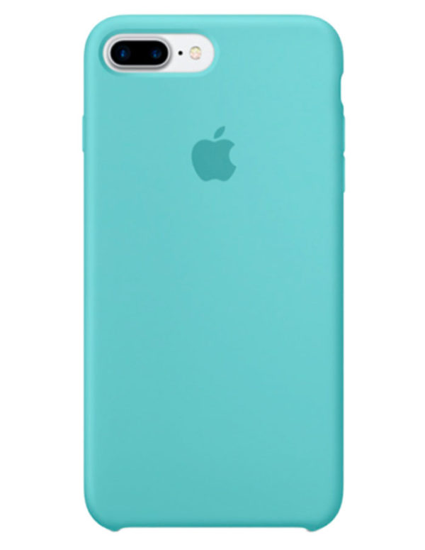 Чехол iPhone 8/7 Plus Silicone Case Sea Blue (Оригинал)