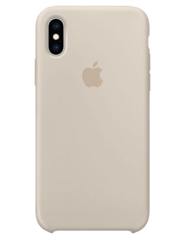 Чехол iPhone XS Silicone Case Stone (Оригинал)