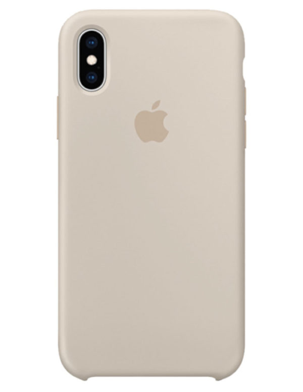 Чехол iPhone XS Max Silicone Case Stone (Оригинал)