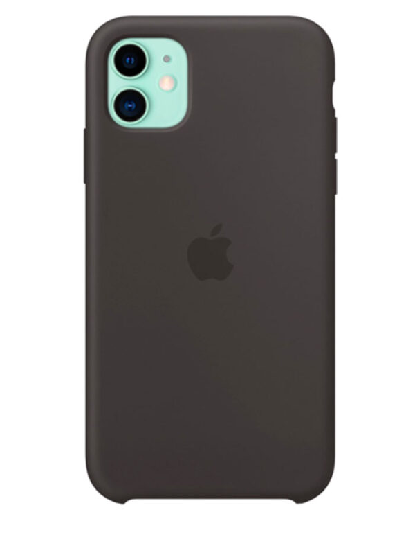 Чехол iPhone 11 Silicone Case Black (Оригинал)