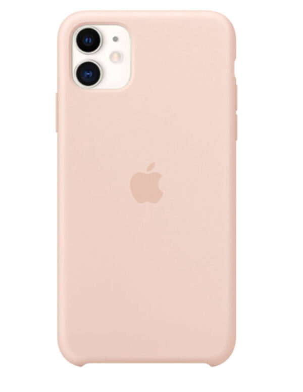 Чехол iPhone 11 Silicone Case Pink Sand (Оригинал)
