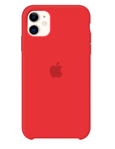 Чехол iPhone 11 Silicone Case Red (Оригинал)
